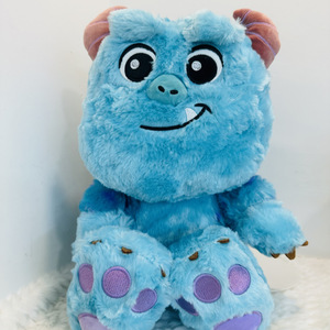 Peluche de Megan de Ojos Grandes, Monstruo de Pelo Azul de Monsters University, Juguete de Peluche de <span class=keywords><strong>Sullivan</strong></span>, Almohada de Peluche con Cuerpo Azul, Muñeco de Peluche, Regalo - Product Image 4