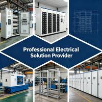 Centro de Control de Motores MNS MCC Personalizado, Panel de Distribución de Energía de Bajo Voltaje, Automatización Industrial PLC HMI IP65