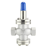 Soupape de réduction de pression filetée manuelle en acier inoxydable personnalisée de haute qualité pour l'eau