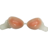 Soutien-gorge adhésif réutilisable en silicone push-up pour femmes, cache-tétons en silicone