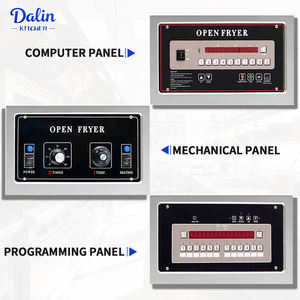Gewerbliche 2-Tank-Fritteuse Elektrische Fritteuse Freidora Aceite Industrial Friteuse Mehrschichtig für Gebratene Hähnchenflügel und Pommes Frites Kocher - Product Image 2
