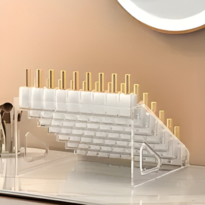 Nhiều lớp Acrylic sơn móng tay hiển thị giá tinh dầu trang điểm tổ chức Lưu trữ đứng - Product Image 3