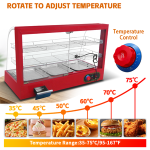 Espositore elettrico per panetteria per Snack <span class=keywords><strong>Bar</strong></span> attrezzatura essenziale per ristoranti e alberghi - Product Image 4