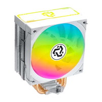 JGINYUE Pendingin CPU ARGB Kipas Komputer Multi-Fungsi Kecepatan Variabel 9cm/12cm Tipe Menara Desktop Pendingin Udara Senyap