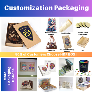 Fabricantes de Rompecabezas Personalizados MCX, Diseño de Logotipo, Rompecabezas 3D, Manualidades, Madera, Papel, Acrílico, MDF/HDF, A3/A4/A5 - Product Image 3
