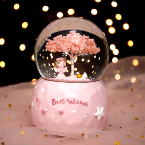 <span class=keywords><strong>Carillon</strong></span> con Sfera di Cristallo a Forma di Cigno e Lanterna con Fiocchi di Neve, Regalo di Compleanno per Bambine - Product Image 6