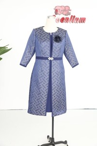Trajes Elegantes de Talla Grande para Madres de Novia, Vestidos Largos para Iglesia, Ropa de Mujer Turca, Ropa Formal de Alta Calidad para Mujer - Product Image 4