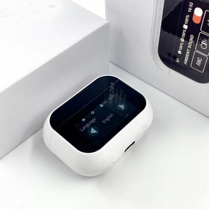 หูฟังไร้สาย <span class=keywords><strong>A15</strong></span> <span class=keywords><strong>Pro</strong></span> หน้าจอสัมผัส LCD สีเต็มรูปแบบ พร้อมระบบตัดเสียงรบกวนแบบแอคทีฟ รองรับการฟังเพลง เล่นเกม ดูหนัง พร้อมระบบเสียงสามมิติ - Product Image 3