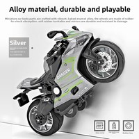 Nouveau style Moto V4R en métal moulé sous pression, jouet électrique ludique de haute technologie avec fonction de pulvérisation, nouveautés phares