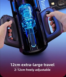 <span class=keywords><strong>Masturbador</strong></span> <span class=keywords><strong>Masculino</strong></span> Thunder Cannon King Pro Aircraft Cup Gaming Cabin, Totalmente Automático, Telescópico, con Succión Eléctrica - Product Image 4