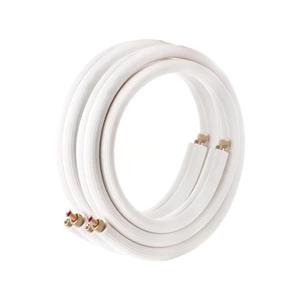 Tuyau de raccordement en cuivre pour climatisation 1/2''1/4''<span class=keywords><strong>3</strong></span>/<span class=keywords><strong>8</strong></span>'' Tuyau fileté en cuivre pour isolation PE - Product Image 5