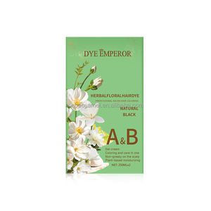 Boya imparator OEM/ODM bitki bazlı saç boyası jel 250ml * 2 hiçbir cilt teması gerekli, hızla gri saç kapsar - Product Image 2