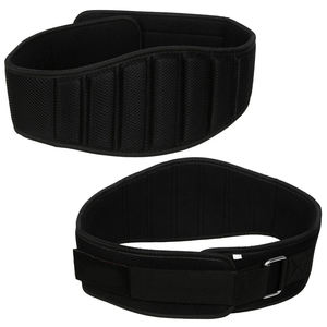 Ceinture de soutien lombaire en néoprène respirant de qualité supérieure, personnalisable, la plus vendue, avec fermeture à boucle pour l'entraînement de musculation en gros - Product Image 1
