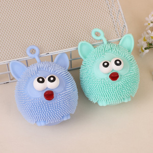 ลูกบอลนกฮูกแปลกใหม่ขายส่งสำหรับเด็กชายเด็กหญิง ของเล่นบีบคลายเครียดนุ่มนิ่ม - Product Image 2