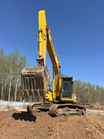 Excavatrice sur chenilles Komatsu PC240 d'occasion, 24 tonnes, d'origine japonaise, PC240-8 PC240LC-8, excavatrice hydraulique sur chenilles pour la construction
