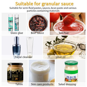 Pasta agitadora semiautomática, salsa de tomate, pasta de jabón, crema mezcladora con tolva mezcladora - Product Image 5