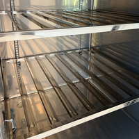 Lemari Pendingin Dapur Komersial Tiga Pintu Model Workbench dengan Sertifikasi Energy Star dan Kontrol Suhu Digital