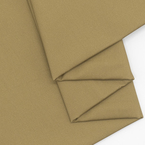 Tela de sarga de algodón 100% no elástica de 32*21, teñida especialmente con efecto lavado, color caqui, para pantalones casuales y uniformes. - Product Image 4
