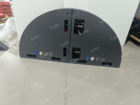 Écran LED semi-circulaire intérieur P2.6, haute luminosité, panneau d'affichage LED à louer, écran LED créatif pour la publicité commerciale