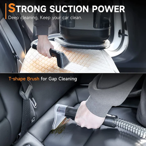 Limpiador <span class=keywords><strong>a</strong></span> <span class=keywords><strong>Vapor</strong></span> Portátil Eléctrico sin Bolsa <span class=keywords><strong>de</strong></span> 1700W para Limpieza Profunda en Húmedo y Seco, Máquina <span class=keywords><strong>de</strong></span> Lavado <span class=keywords><strong>de</strong></span> Tapicerí<span class=keywords><strong>a</strong></span> y Manchas - Product Image 3