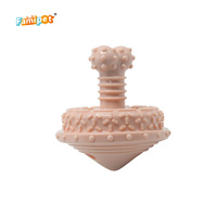 Jouet à mâcher pour chien en TPR durable, nouveau design gyroscope, pour le nettoyage des dents, vente en gros du fabricant Famipet