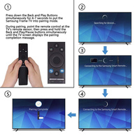 Télécommande universelle vocale de remplacement BN59-01330A pour téléviseur intelligent Samsung 4K Ultra HD