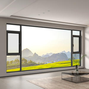 Proveedor Mayorista de <span class=keywords><strong>Ventanas</strong></span> de Aluminio con Doble Acristalamiento, Aislamiento Térmico, <span class=keywords><strong>Ventanas</strong></span> Abatibles Resistentes a Huracanes - Product Image 4