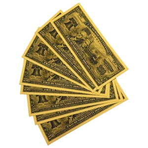 Billete Conmemorativo del 250 Aniversario de Estados Unidos 2026, 250 Dólares, Bañado en Oro de 24K, para Regalos - Product Image 4