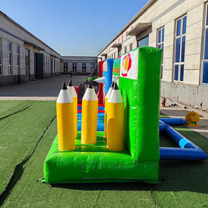 Développement de l'intelligence Château gonflable à quatre corps <span class=keywords><strong>Jeu</strong></span> de groupe <span class=keywords><strong>Fort</strong></span> Château gonflable pour le <span class=keywords><strong>jeu</strong></span> en plein air et le plaisir - Product Image 4