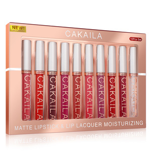 10 Pieces of <b>Lipstick</b> Hot Sale Waterproof Make Your Own logo Matte Liquid Private Label Custom <b>Lipstick</b> - Product Image 2