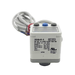 สวิตช์เซ็นเซอร์สุญญากาศดิจิตอลอัจฉริยะคุณภาพสูง ZSE40A-W1-R 12-24VDC IP40 สำหรับการควบคุมในระบบลม ZSE40A-W1-R Digital V - Product Image 4
