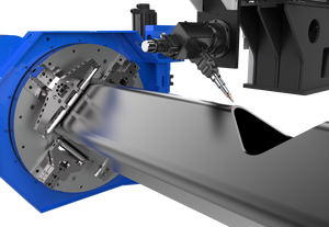 Macchina da Taglio Laser a Fibra Digitale 2026 12kW 20kW con Supporto AI/PLT per Profili in Metallo, Ferro, Acciaio al Carbonio e Inox - Product Image 4