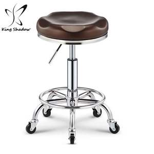 Taburete Hidráulico Moderno y Duradero de Lujo para Salón de Belleza, Carrito para Peluquería de Uso Comercial - Product Image 2
