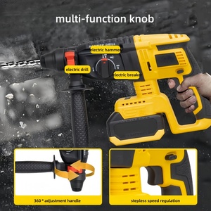 Kit d'outils d'électricien NEOBRISKEN sans fil avec clé à chocs, coffret rigide, personnalisable OEM, N737, jaune, ensemble d'outils électriques 4 pièces - Product Image 6