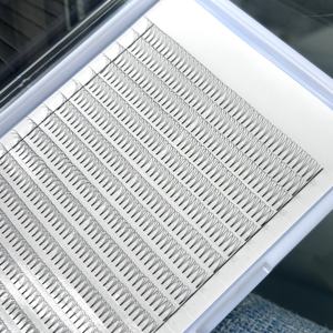 Extension ciglia vassoi <span class=keywords><strong>jumbo</strong></span> nero più scuro 3D premade fan 640 fan private label ciglia a stelo corto - Product Image 1