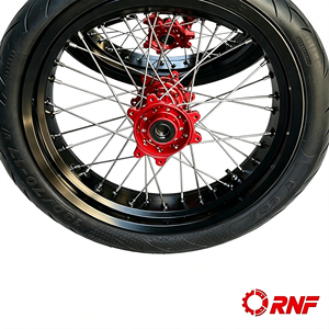Pneus <span class=keywords><strong>slick</strong></span> pour moto électrique tout-terrain Sur-Ron Ultra Bee modifiée, avec moyeu de roue 2.50X17 3.50X17 et ensemble complet de jantes série 7 - Product Image 3