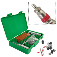 Kit de Reparación de Neumáticos sin Cámara Universal de 58 Piezas, Herramienta de Reparación de Neumáticos con Mango en T, Herramienta de Reparación de Emergencia Portátil para Viajes y Talleres