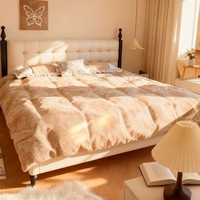 Lit capitonné de luxe réglable au design français moderne, avec tête de lit rembourrée douce, taille King Size, ensemble de meubles pour chambre principale
