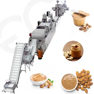 Vollautomatische Erdbutter-Mahlmaschine Erdnusscreme-Ausstattungslinie gewerbe Sesambutter Erdnusscreme-Mahlmaschine