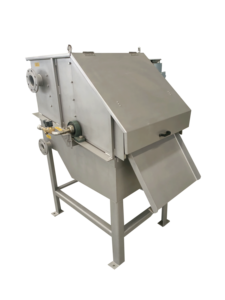 Filtre à tambour <span class=keywords><strong>rotatif</strong></span> externe pour <span class=keywords><strong>eaux</strong></span> <span class=keywords><strong>usées</strong></span>, <span class=keywords><strong>tamis</strong></span> à fils en coin, contrôle PLC, fonctionnement automatique, acier inoxydable, garantie 1 an - Product Image 4