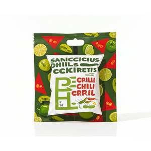 Mini sachet en mylar recyclable écologique personnalisé à 3 joints latéraux, plat, sac en aluminium, gravure, fermeture à glissière imprimée, pour emballage d'aliment pour animaux de compagnie - Product Image 2