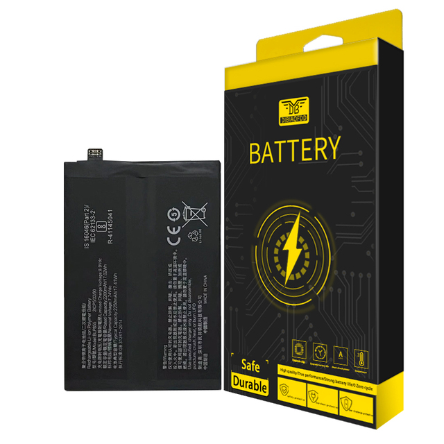 OPPO Reno7 Reno 8 X5 Lite Reno6 Pro Rechargeable 7.74V 4500mAh Lithium-Ion Mobile Phone Battery BLP855 3.85V Voltage Suitable