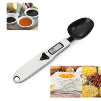 Cuillère à mesurer numérique de haute précision pour la cuisine, la pâtisserie et la cuisson, design tendance, 300 g, 0,1 g, écran LCD, balance alimentaire