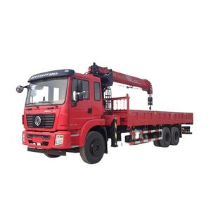 รถบรรทุกติดเครนแบบแขนตรง 4 ท่อน ดงเฟิง 6x4 12 ตัน - Product Image 1