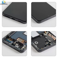 Original Super AMOLED para Samsung para Galaxy S22/S22 + pantalla LCD reemplazo de digitalizador de pantalla táctil para teléfono móvil LCD quemado