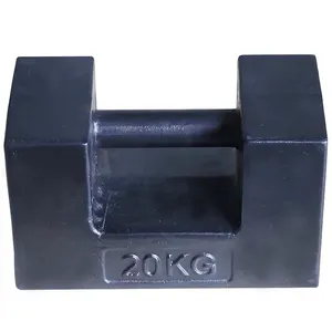 20kg Standard Calibration Cast Iron Test Weights 25kg 50kg 200kg 500kg Made In China Low Price