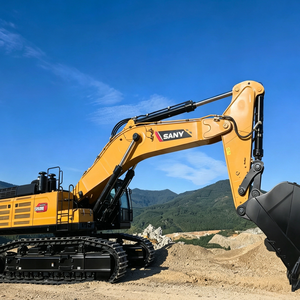รถขุดเหมืองรุ่น SY980H ที่เสริมความแข็งแรง ออกแบบมาเพื่อใช้งานกับหินที่มีฤทธิ์กัดกร่อน สถานที่ทำงานที่มีสภาพขรุขระ การตัดในพื้นที่ลึก และงานหนัก - Product Image 4