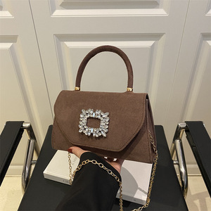 Nuova Borsa a Tracolla Quadrata Media Elegante e alla Moda, Semplice e Popolare, Primavera 2026, con Tracolla Singola, Casual, da <span class=keywords><strong>Donna</strong></span> - Product Image 6