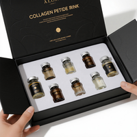 Boîtes rigides personnalisées de luxe en carton brun avec fermeture magnétique haut de gamme, impression quadricolore, emballage cadeau pour médicaments sur mesure