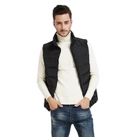 XILUN – veste à col montant sans manches, impression personnalisée, classique, grande taille, vêtement d'extérieur, gilet d'hiver, poches, décontracté, léopard